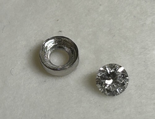 伏せ込みの石留め工程