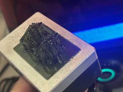 3Dプリント完成。出来栄えを確認中