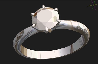 3D CAD設計画面(斜め)