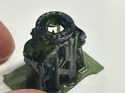 3Dプリンターによる樹脂モデルの出力