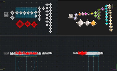 バラバラのメレダイヤモンドを正確に計測それを3DCADへ